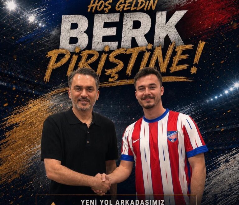 Hoş geldin Berk Piriştine